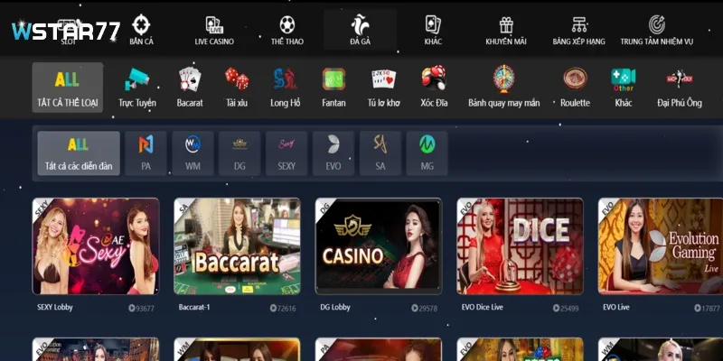 Hệ thống giao dịch Wstar77 đơn giản và bảo mật tuyệt đối